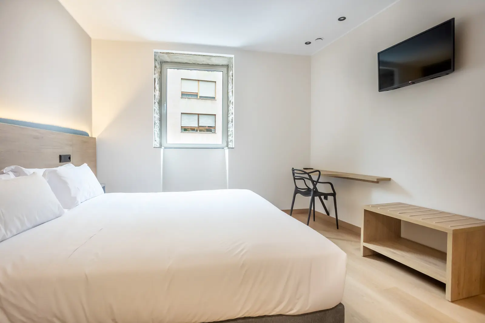 Habitación Doble Estándar del Hotel Truita, Cangas del Narcea